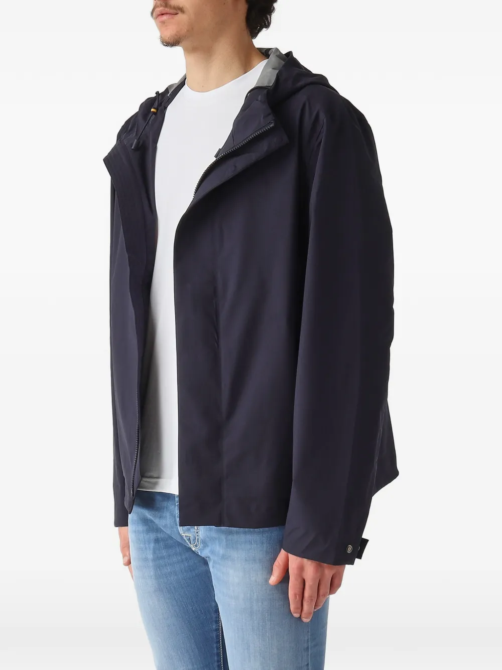 K-Way Jack met capuchon Zwart