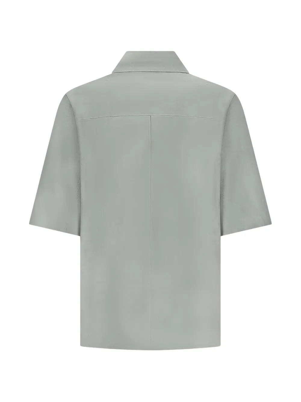 Salvatore Santoro blouse met korte mouwen Grijs