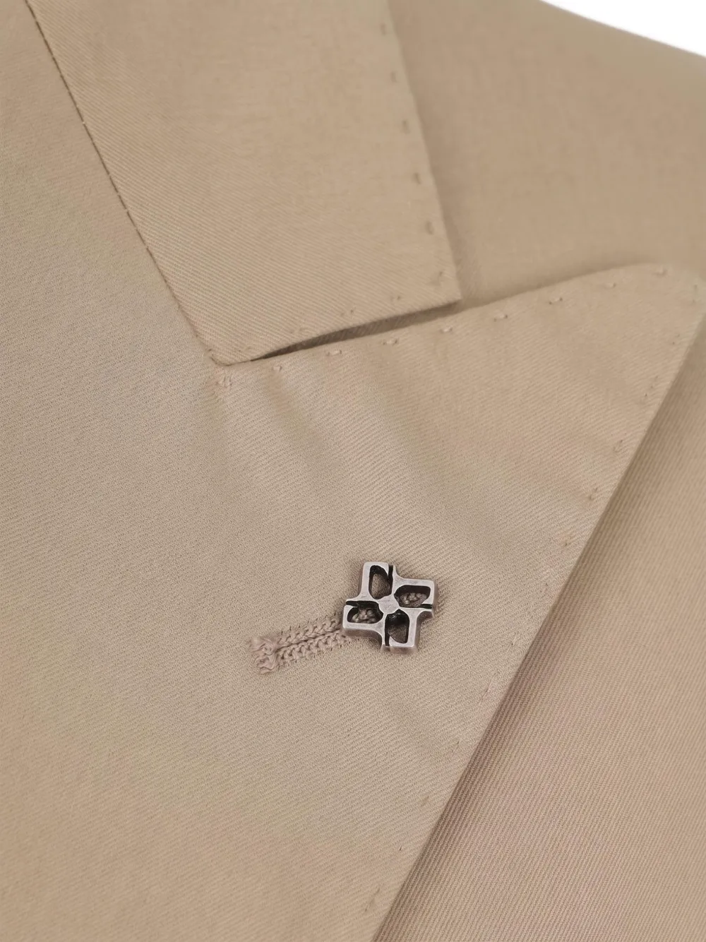 Tagliatore Pak met enkele rij knopen Beige