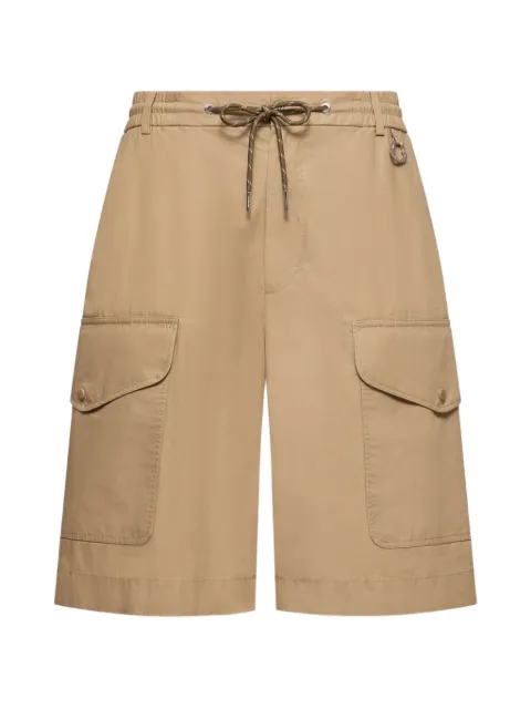Moncler cotton poplin cargo shorts