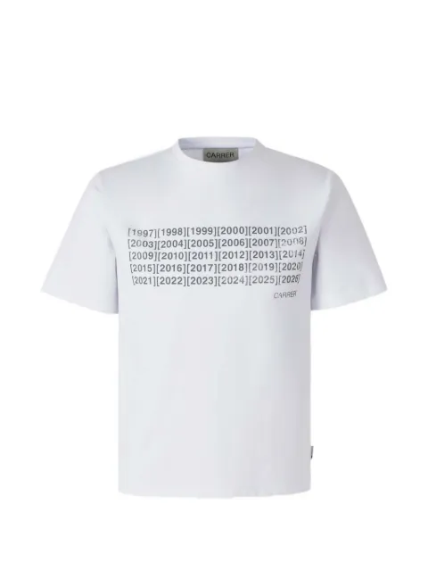 Carrera numbers print T-shirt