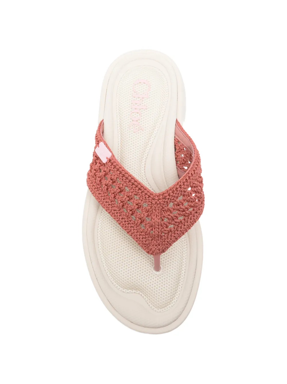 Chloé Pollette flip flops Roze