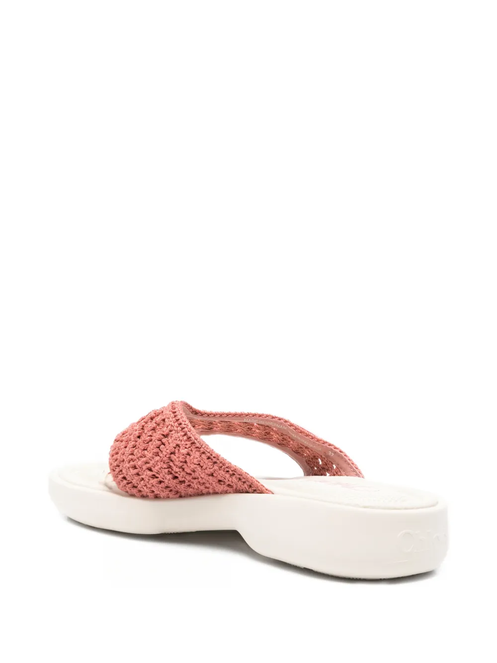 Chloé Pollette flip flops Roze