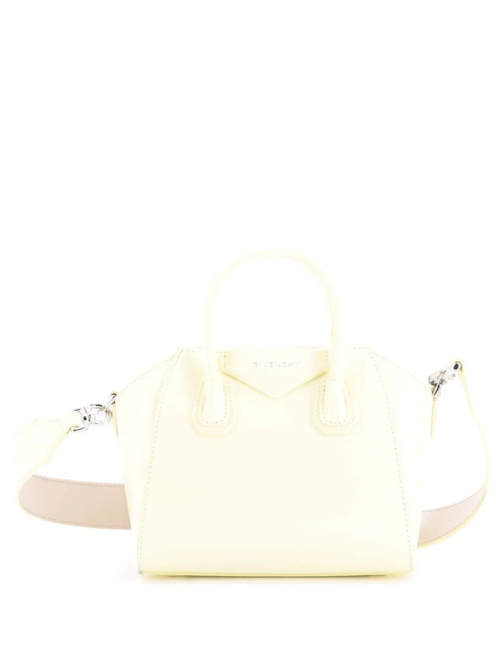 Givenchy Pre-Owned Borsa a tracolla Toy Antigona in pelle lucida - Giallo