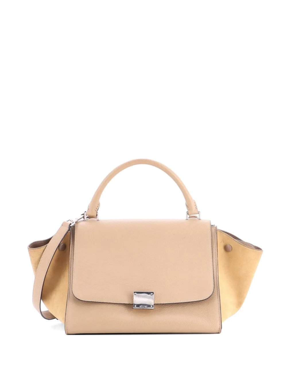 Celine Pre-Owned Trapeze Bag Leather Small satchel - Toni neutri