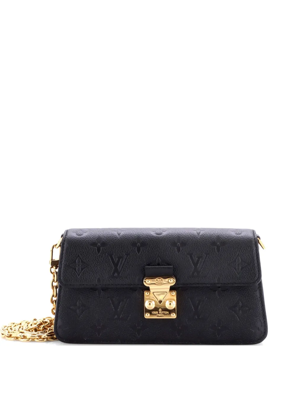 Louis Vuitton Pre-Owned Borsa a mano Pochette Metis Wallet on Chain Monogram Empreinte - Nero