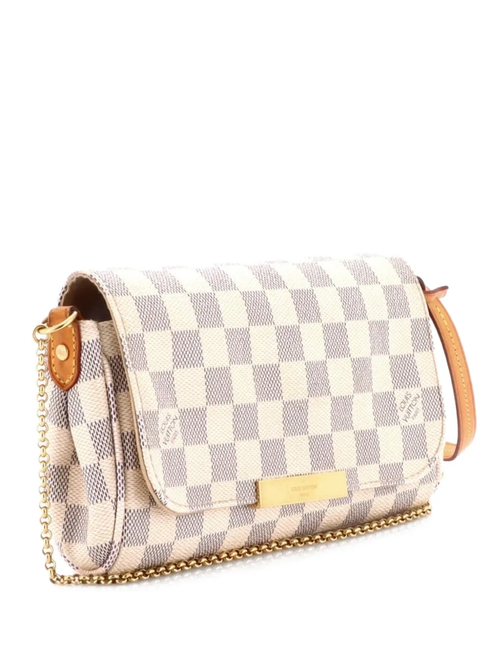Louis Vuitton Pre-Owned Favorite Handbag Damier PM crossbody bag - Bianco