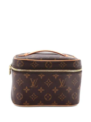 LOUIS VUITTON モノグラム バニティバッグ ポーチ　ニースミニ Louis Vuitton Pre-Owned ニース バニティケース モノグラム