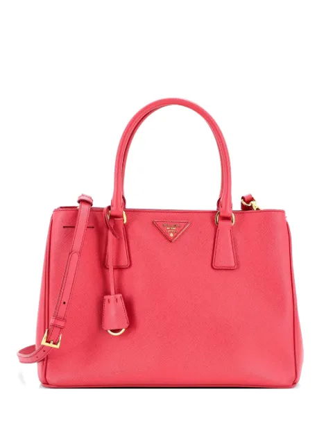 Prada Pre-Owned tote Gardener's mediana de piel Saffiano 
