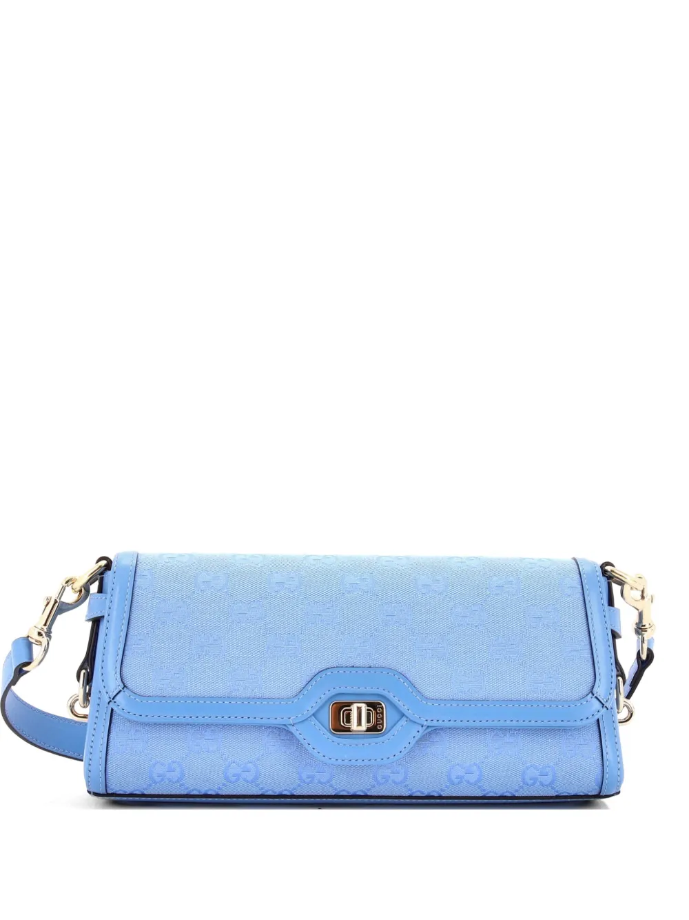 Gucci Pre-Owned Luce Canvas Small shoulder bag - Blu