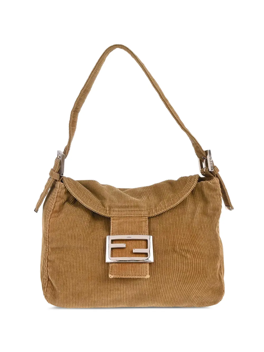 Fendi Pre-Owned 2000 corduroy handbag - Toni neutri