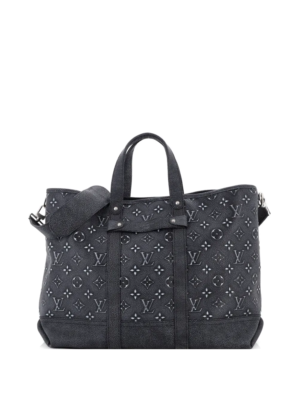 Louis Vuitton Pre-Owned Journey Faded Monogram Debossed Leather tote bag - Nero