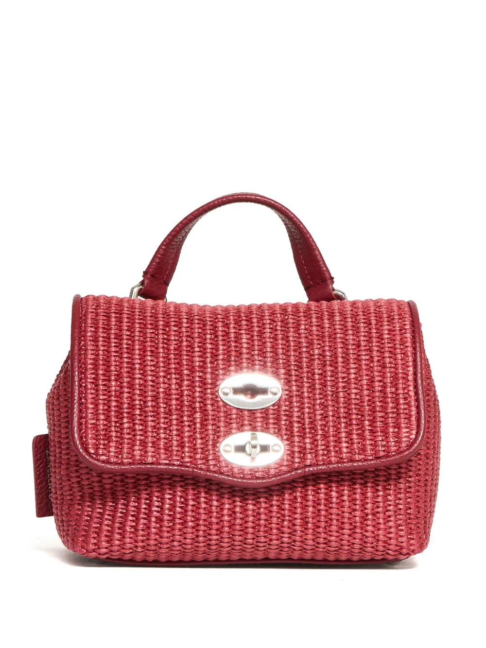 Zanellato baby Postina® raffia tote bag - Rosso