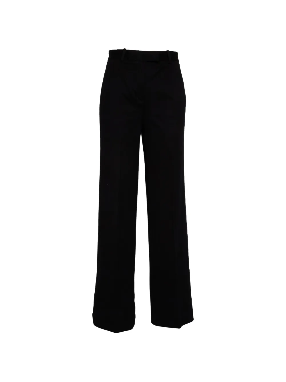 Circolo 1901 wide leg masculine trousers - Nero