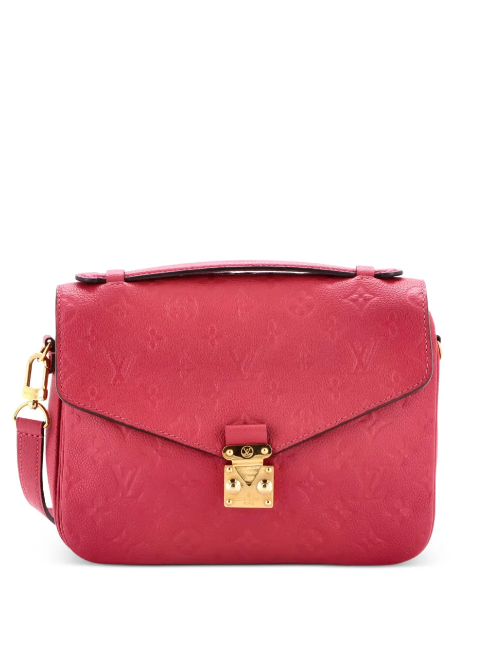 Louis Vuitton Pre-Owned Pochette Metis Monogram Empreinte Leather crossbody bag - Rosa