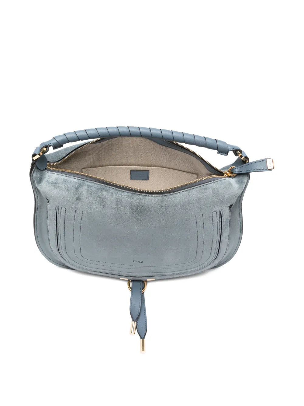 Chloé Medium schoudertas met handvat Blauw