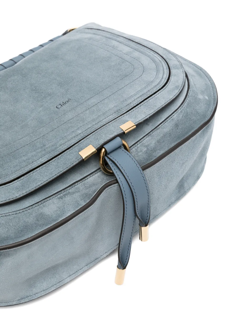 Chloé Medium schoudertas met handvat Blauw