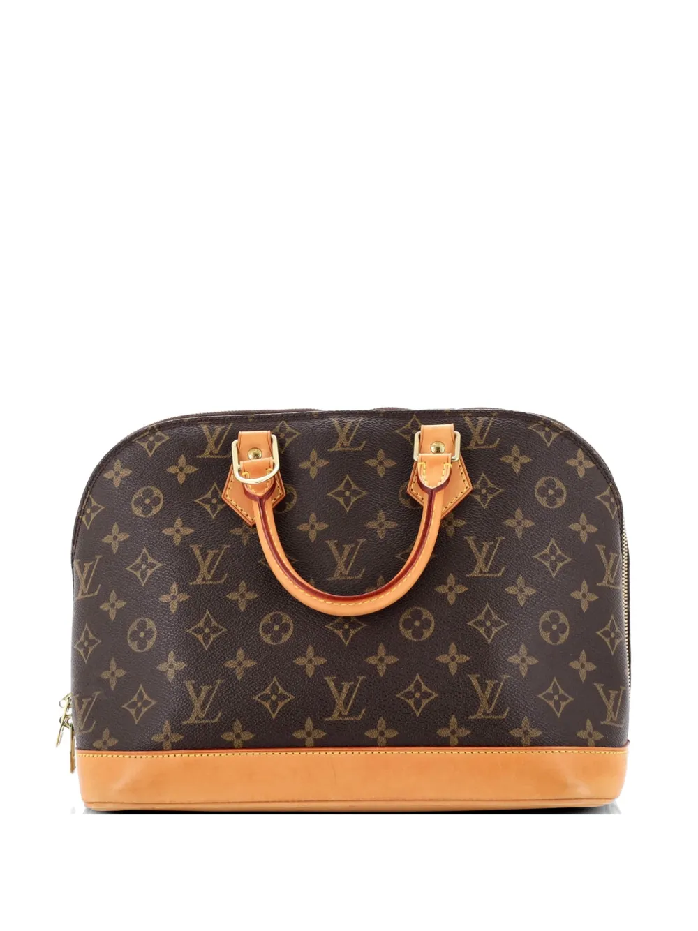 Louis Vuitton Pre-Owned Borsa a mano Alma PM in tela con monogramma - Marrone