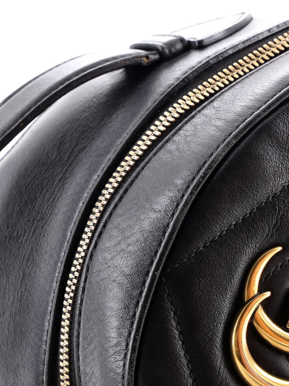 Gucci Pre-Owned GGマーモント マテラッセ レザー スモール バック