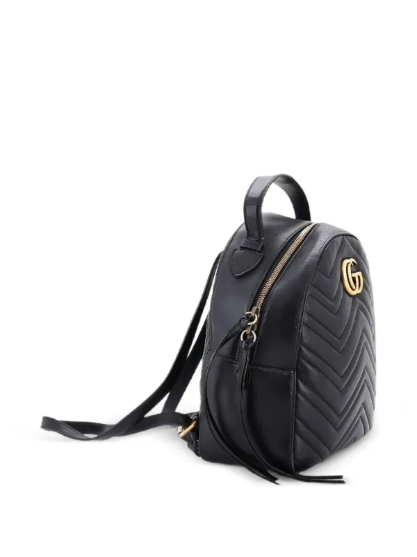 Gucci Pre-Owned GGマーモント マテラッセ レザー スモール バック