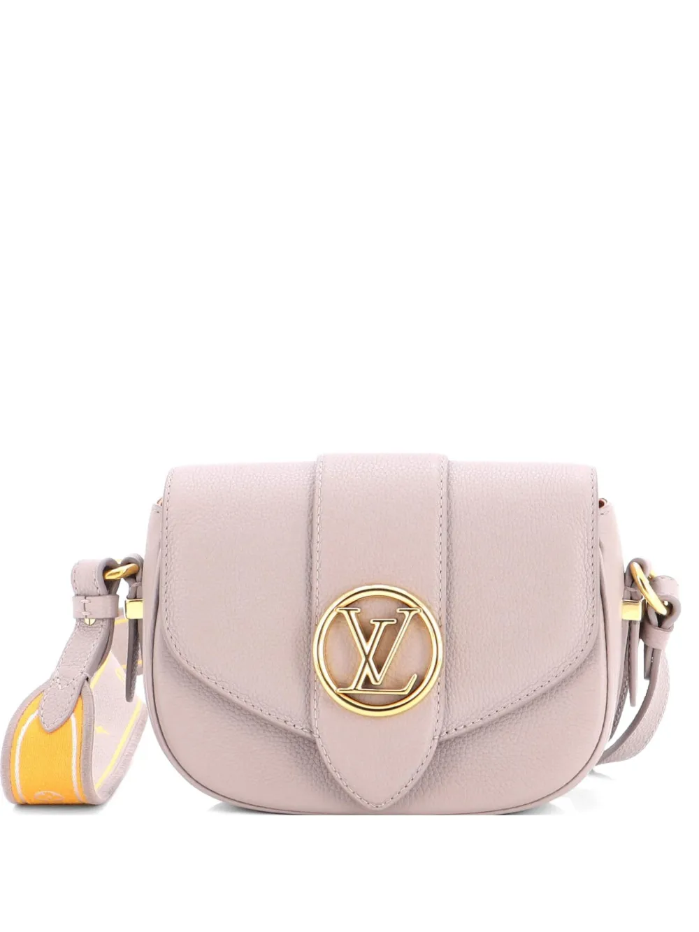 Louis Vuitton Pre-Owned LV Pont 9 Soft Bag Leather PM crossbody bag - Grigio