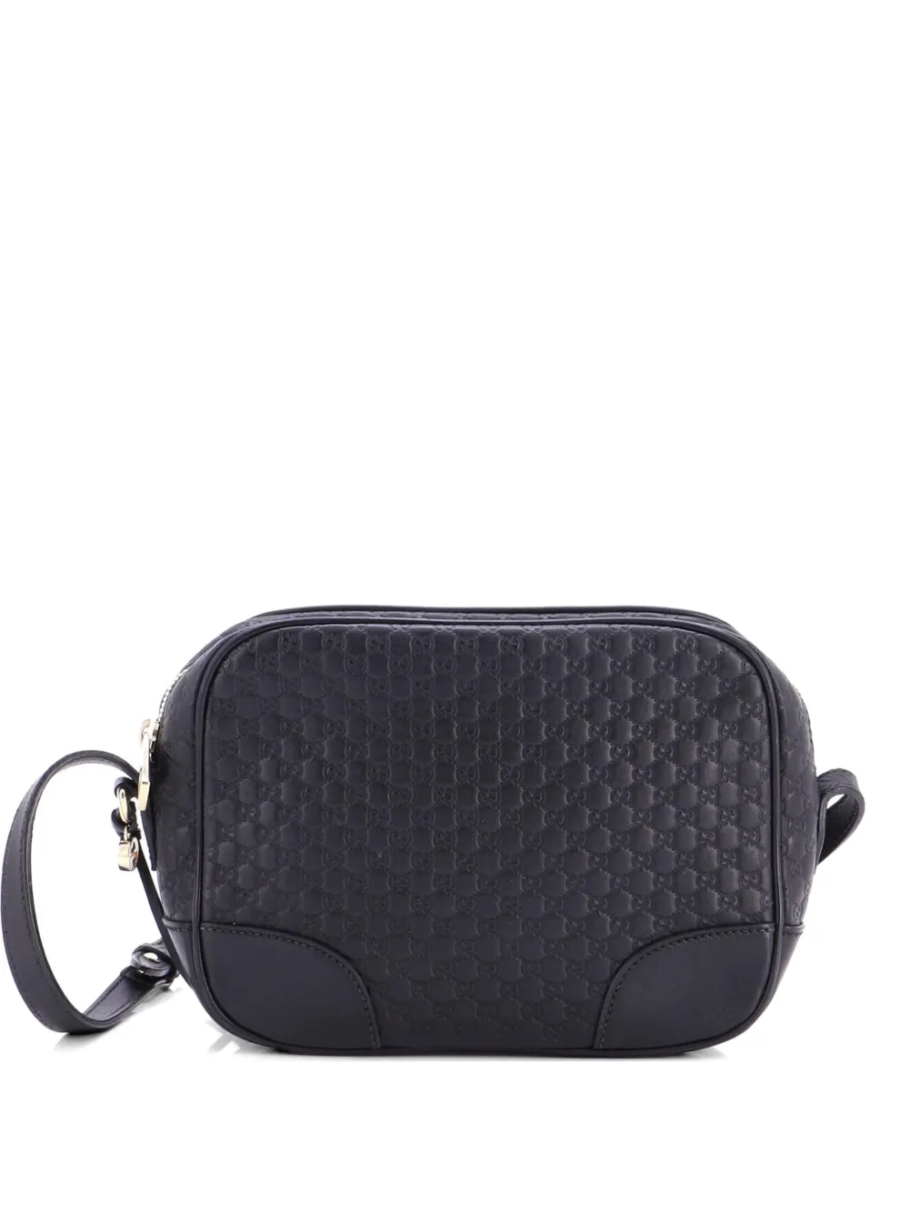 Gucci Pre-Owned Bree Disco Microguccissima Leather Mini crossbody bag - Nero