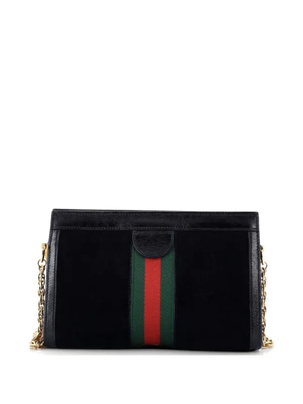 Gucci Pre-Owned オフィディア チェーン スエード スモール ショルダー 