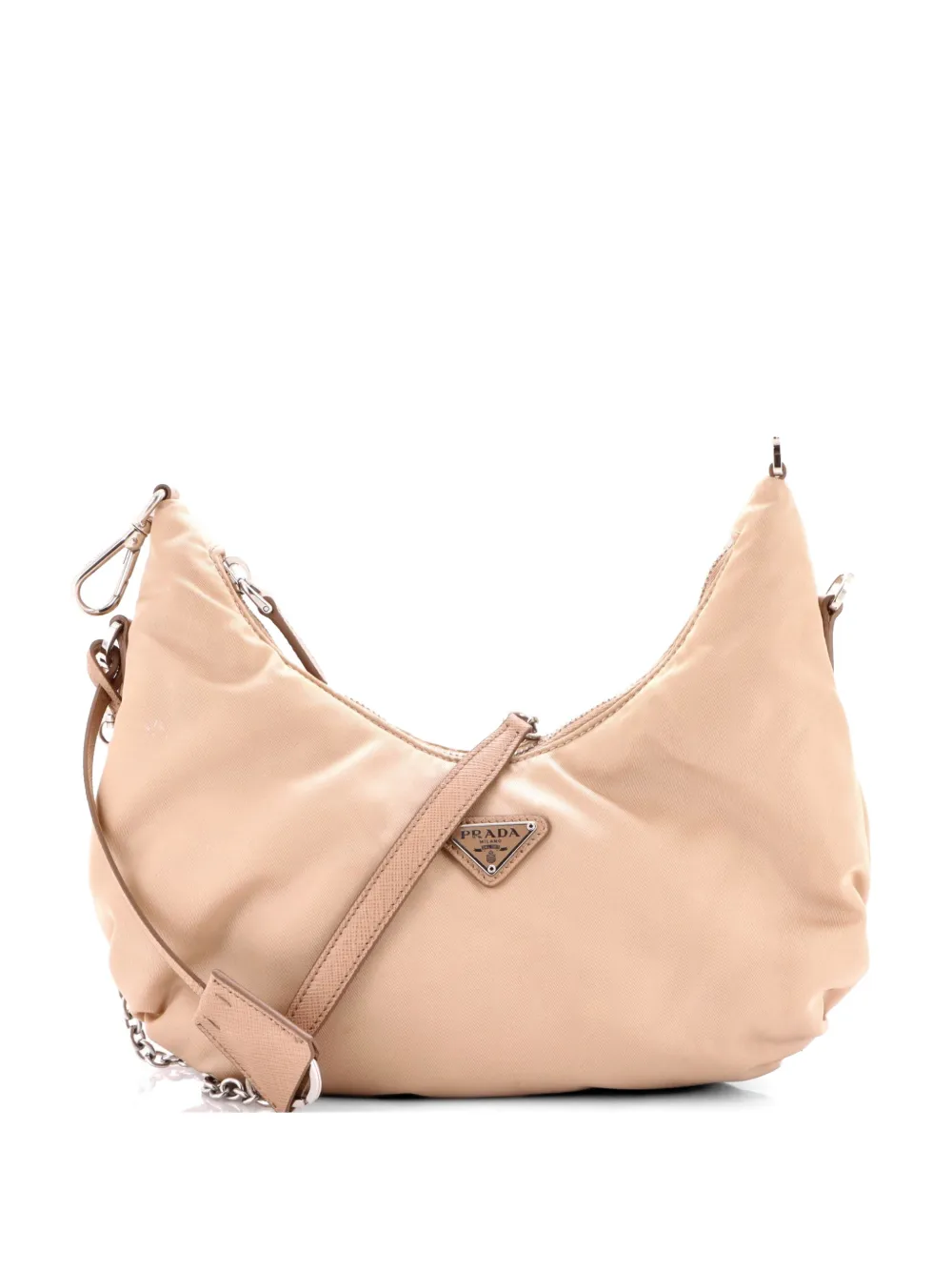 Prada Pre-Owned Re-Edition 2006 Shoulder Bag Tessuto Small crossbody bag - Toni neutri