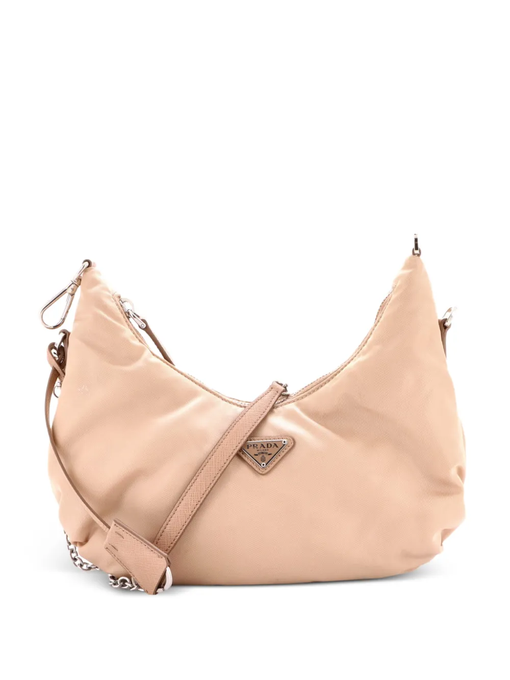 Prada Pre-Owned Re-Edition 2006 Shoulder Bag Tessuto Small crossbody bag - Toni neutri