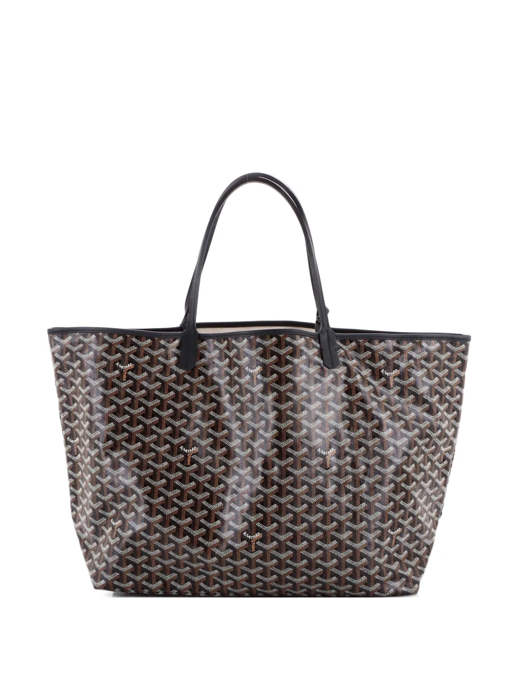 Goyard Pre-Owned Saint Louis Coated Canvas GM tote bag - Nero