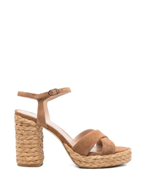 Stuart Weitzman suede sandals
