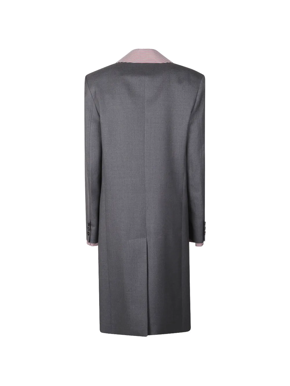  Miu Miu Embroidered Coat - Grey 