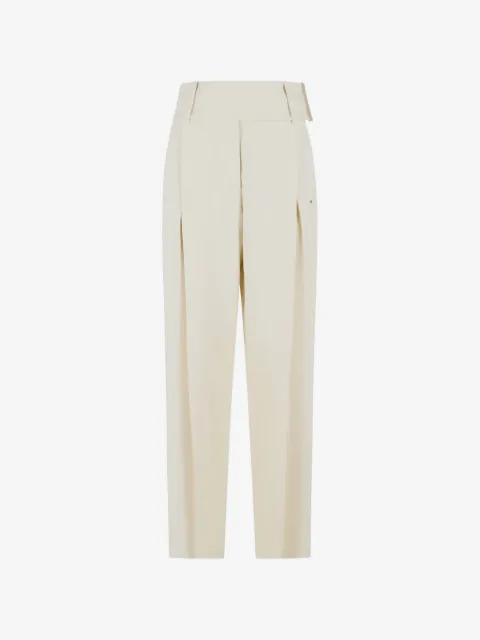 Sportmax belt-loops trousers