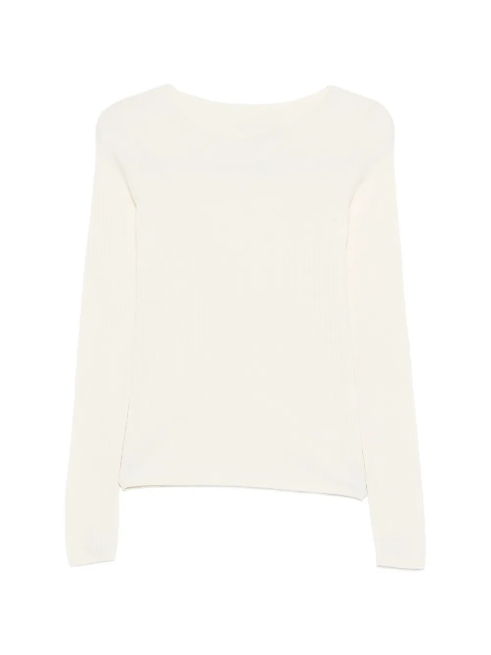 OUR LEGACY Strict ribbed-knit T-shirt - Toni neutri