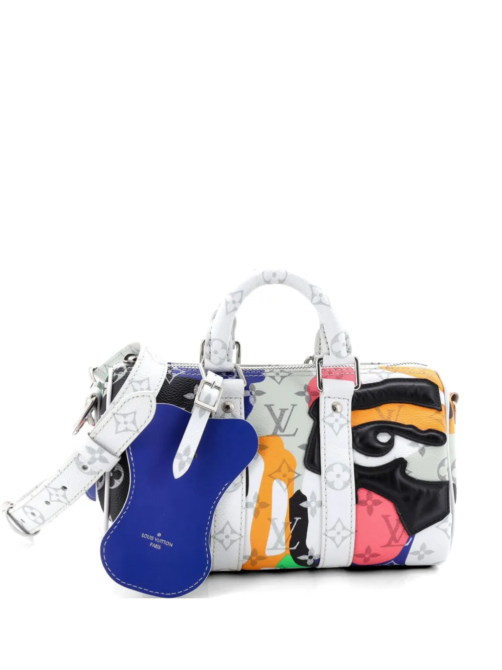 Louis Vuitton Pre-Owned Keepall Bandouliere Bag Limited Edition Portrait Monogram Canvas 25 crossbody bag - Multicolore