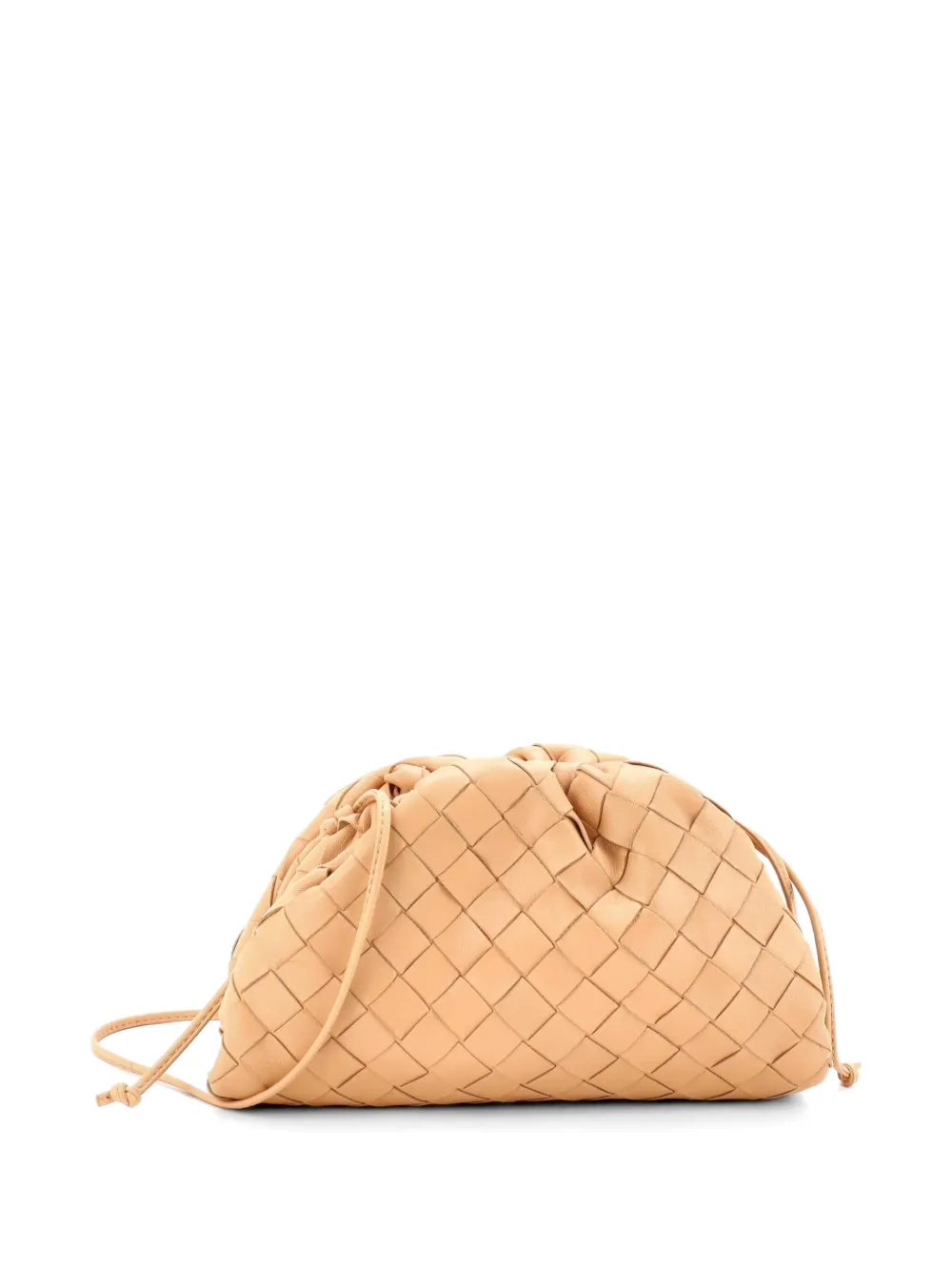 Bottega Veneta Pre-Owned The Pouch Intrecciato Nappa Mini crossbody bag - Neutrals