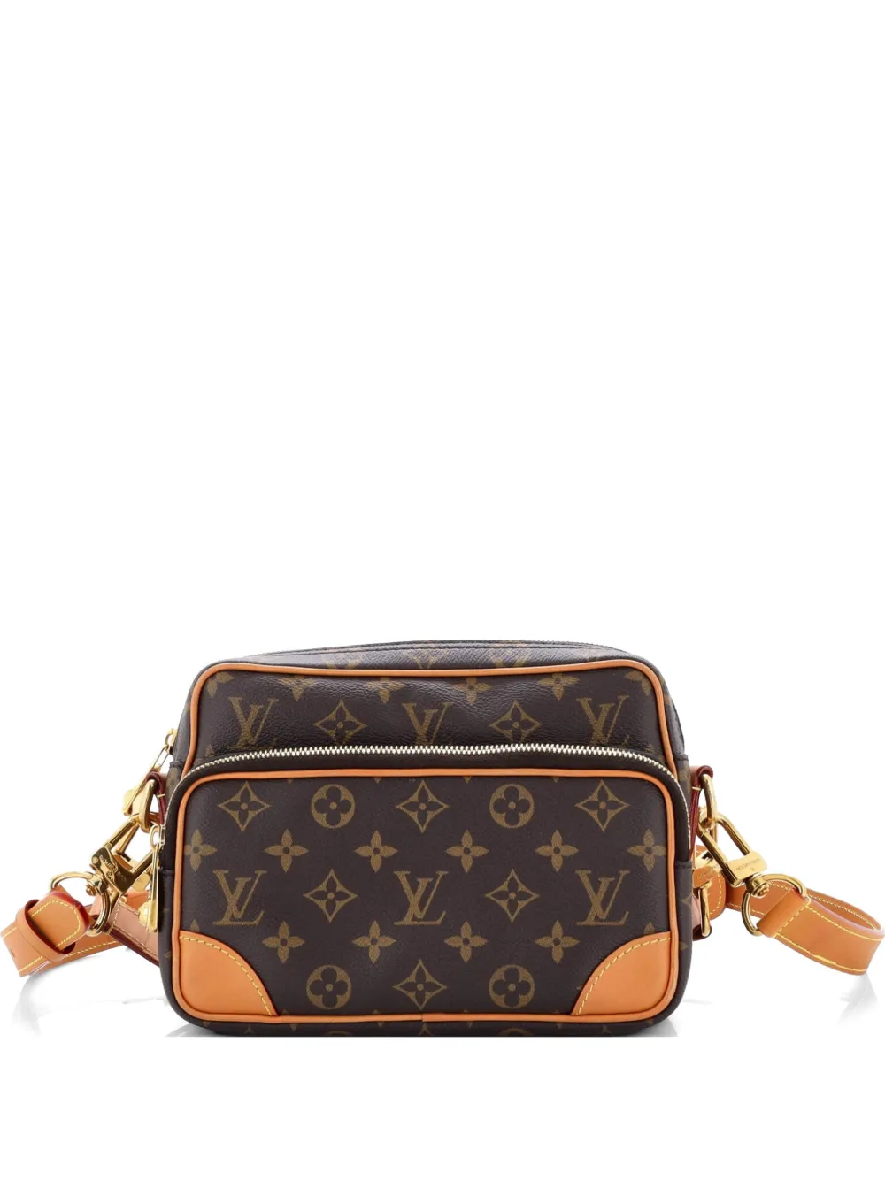 Louis Vuitton Pre-Owned Nil NM Messenger Bag Monogram Canvas crossbody bag - Marrone