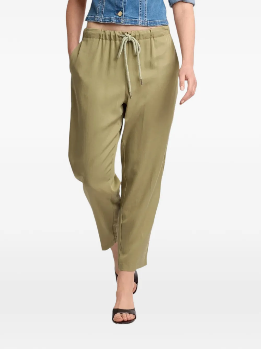 Kocca Bernadet drawstring trousers - Verde