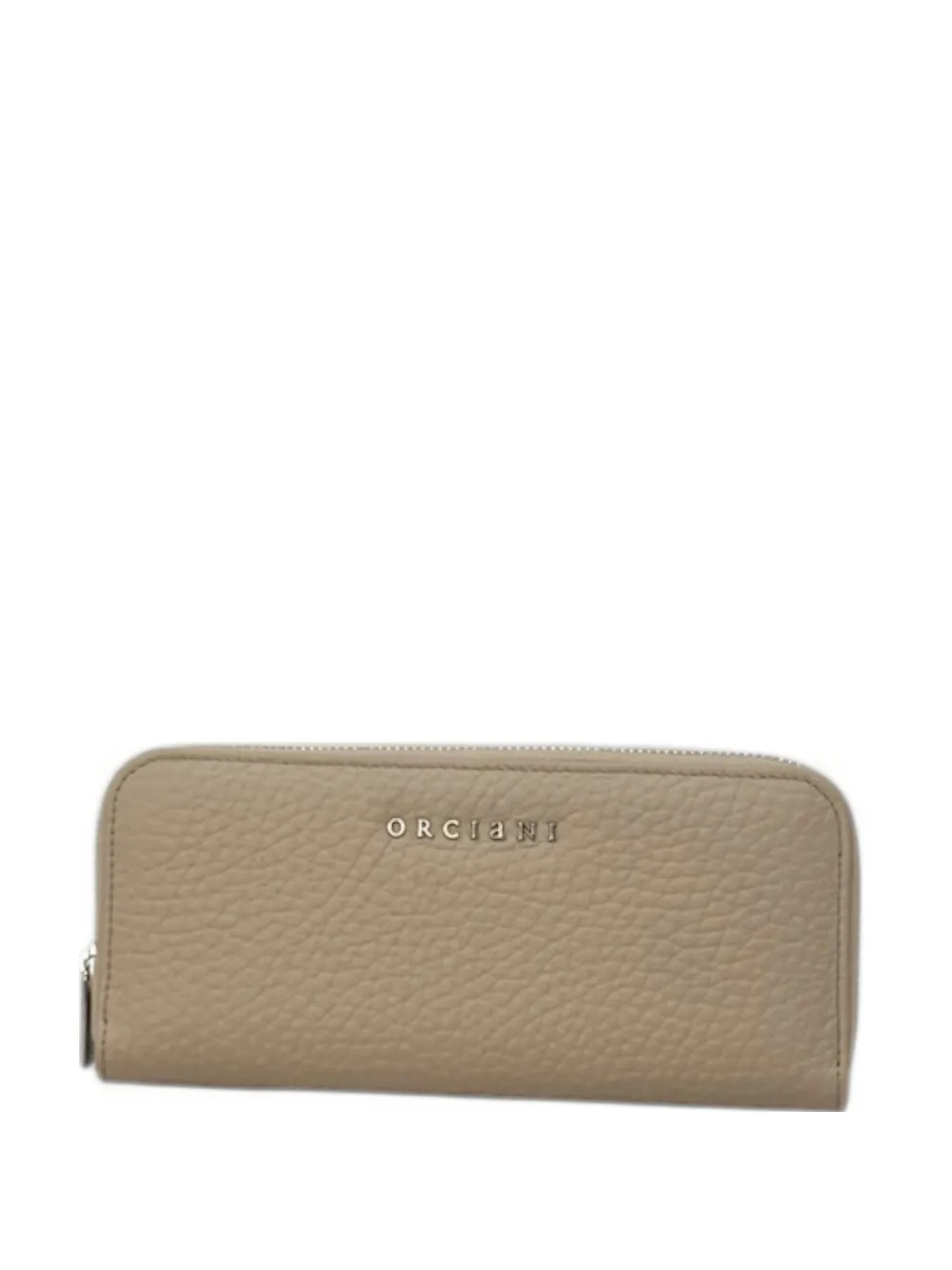 Orciani zip-arond leather wallet - Toni neutri