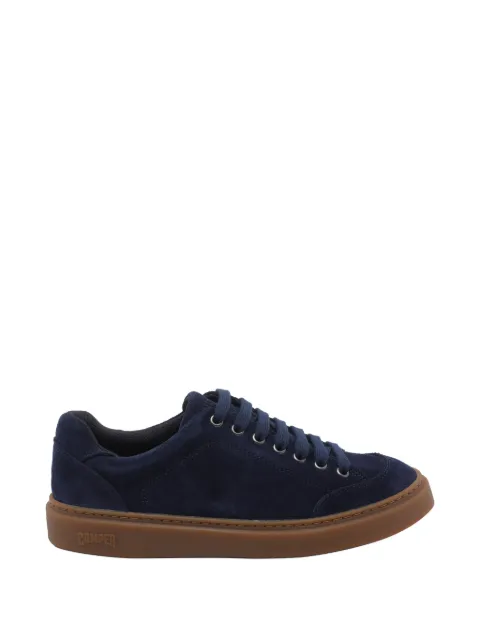 Camper round toe suede sneakers