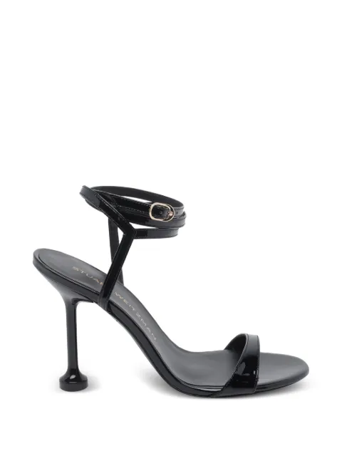 Stuart Weitzman round toe buckle pumps