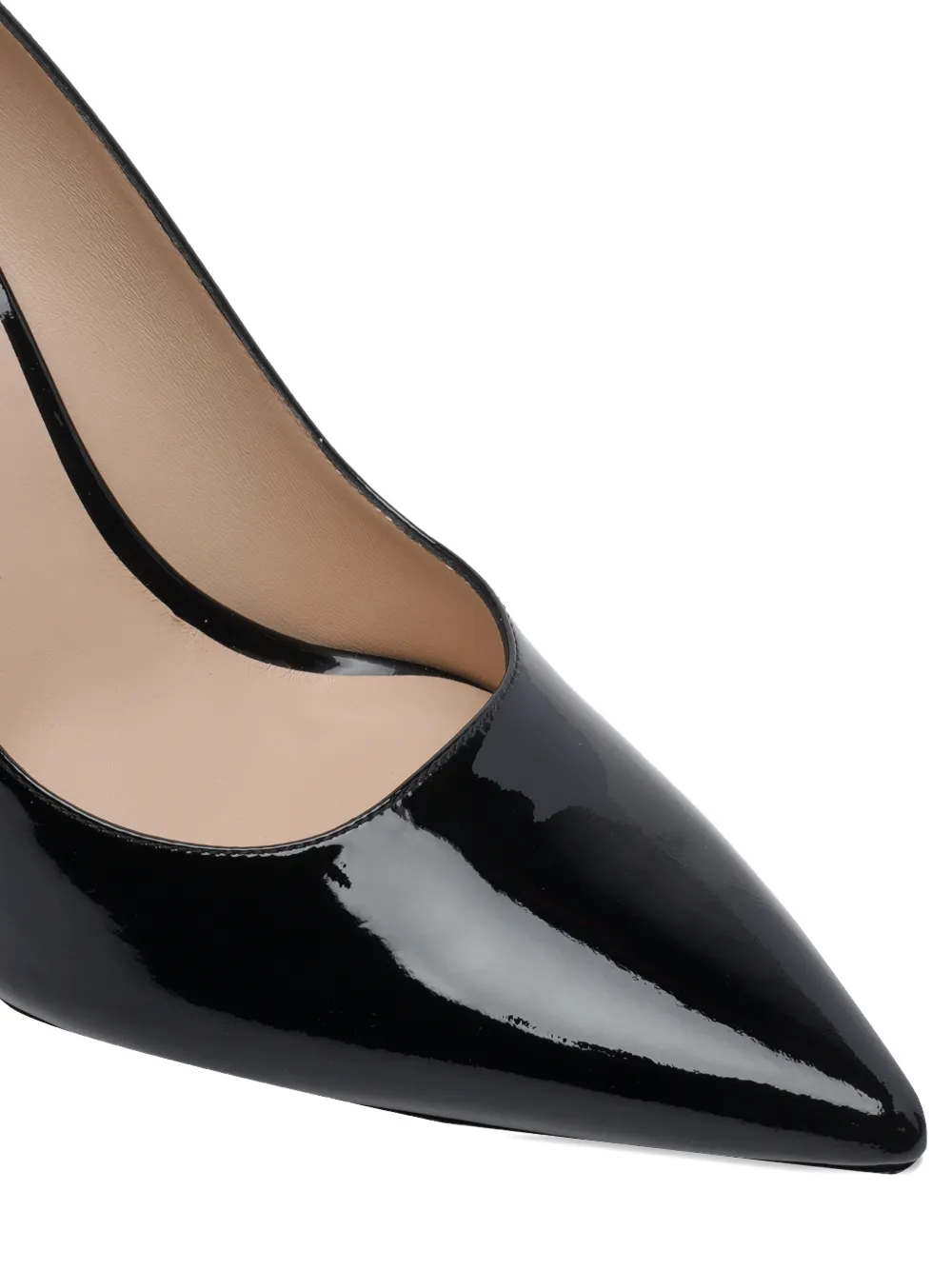 Stuart Weitzman Power 100 pumps met puntige neus Zwart