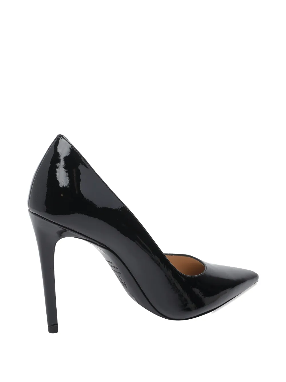 Stuart Weitzman Power 100 pumps met puntige neus Zwart