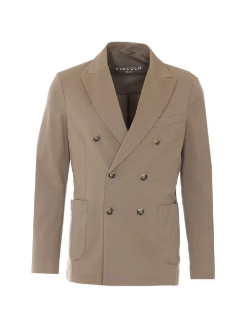 Circolo 1901 double-breasted button blazer