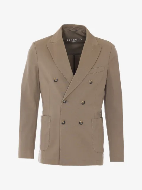 Circolo 1901 double-breasted button blazer