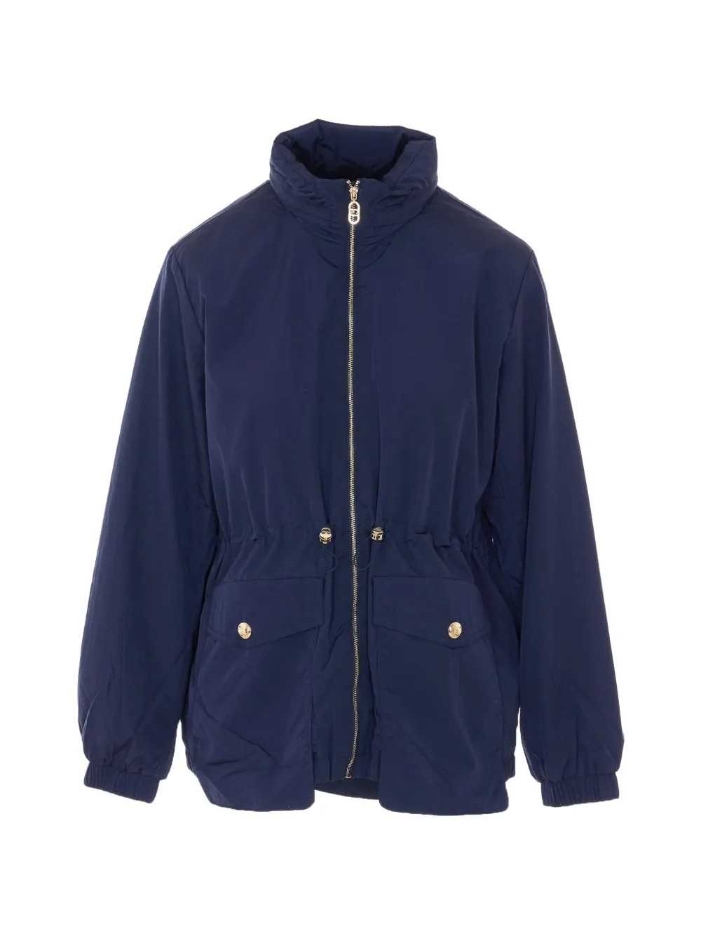 LIU JO zip high-neck jacket - Blue
