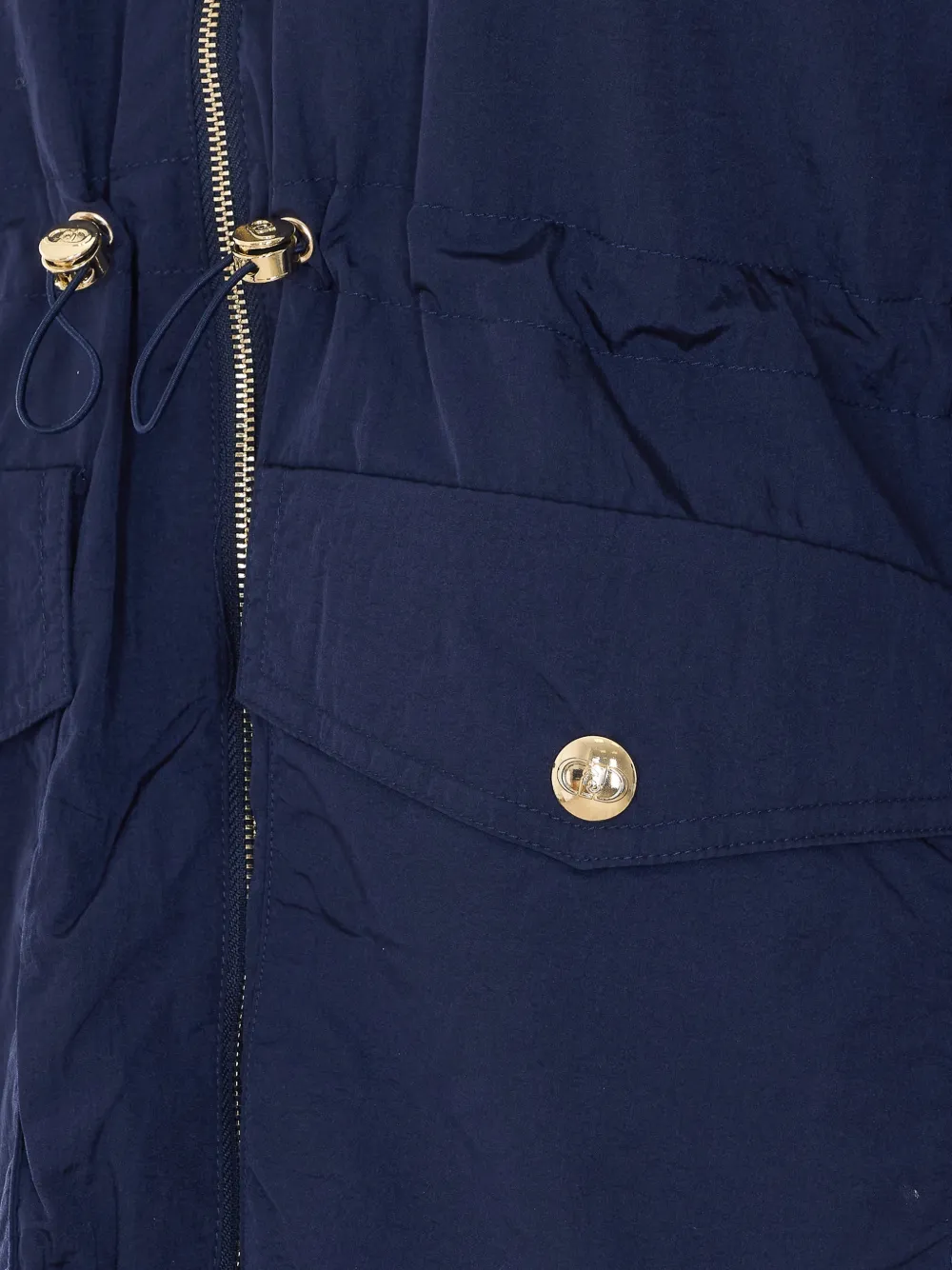  Liu Jo Zip High-neck Jacket - Blue 