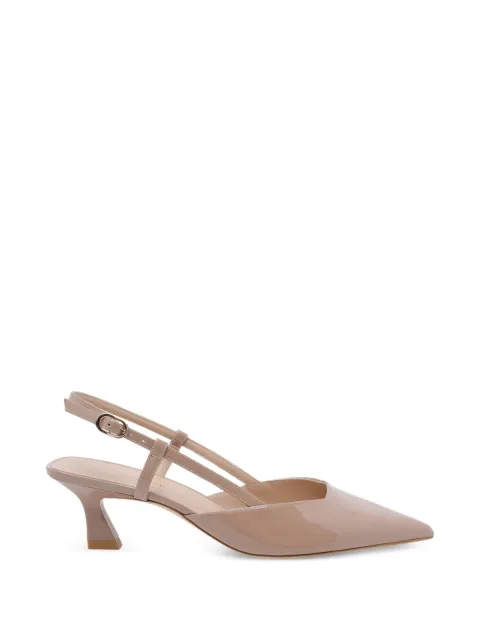 Stuart Weitzman zapatillas Vinnie de piel de 50mm