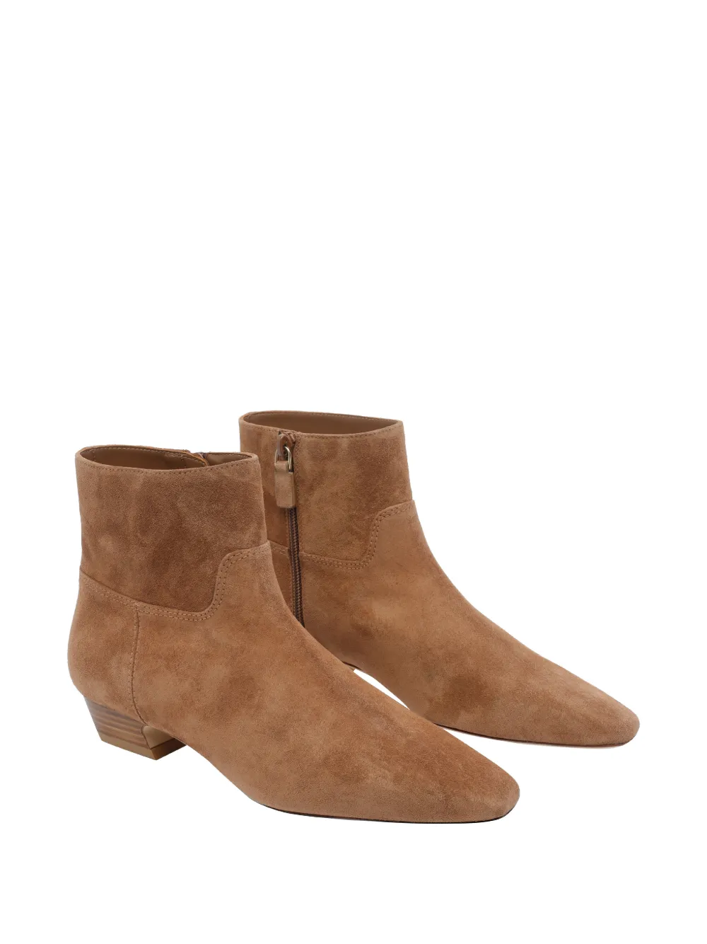 Stuart Weitzman pointed zip boots Bruin