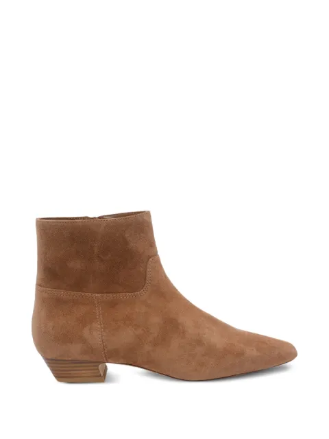 Stuart Weitzman pointed zip boots